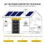 Gokwh 5120Wh Enerji Depolama Kutusu LiFePO4 16 ADET 100Ah Monte Edilmiş Akü RV ve Tekne için IP20 Dahili BMS