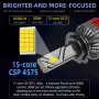 INFITARY Q6 30000LM LED Car Headlight Bulbs 300W Hi-Low Beam Car Headlamps 6500K Bright White