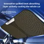 Thickened Laser Car Front Windshield Sun Visor Front Sunscreen Heat Insulation Visor Anti-Ultraviolet Protection for Sedan SUV