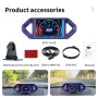 WEIYING P26 LCD Smart Gauge GPS OBD Instrument 360° Split Bracket Tester Multi-function Slope Meter Accelerometer All-in-one OBD2 Head Up Display
