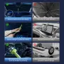 2 In 1 Car Windshield Sun Shade Umbrella Foldable with Safety Hammer Function UV Protection Sunshade