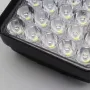 6000K LED Work Light 12V-24V Motorcycle Headlight IP67 Waterproof Rating for Cars Off-road Vehicles Trucks Forklifts Boats