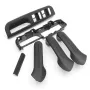 Black Interior Door Grab Handle Cover Bracket Panel Bezel 1J0867171A 1J4867179A 1J0867172A For VW Jetta Golf MK4