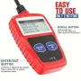 MS309 OBD2 Can Bus Engine Reader Car ATVFault Diagnostic Instrument OBD2 Clear Fault Code Diagnostic Scan Tool Universal Version
