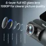 3 Lens 1080P WiFi WDR Dash Cam 3.16 Inch IPS Screen Front Interior Rear Car Driving Recorder Camera 170° Wide Angle Night Vision Motion Detection