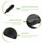 200W 12V Electric Car Heater Defroster Multi-function Portable Defogger Windshield Defroster Heating Cooling Dual Modes For All Season