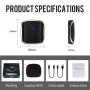 Wireless Carplay Android Auto Adapter, Wireless 2 In 1 Dongle Convert Wired Android Auto/Carplay To Wireless