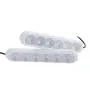 12V 6 LED DRL White Daytime Running Lights Driving Bulbs Daylight Car Fog Lamp