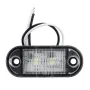 Red/White/ Amber/ 12-24V 4LED Truck Side Marker Lights Trailer Clearance Tractor Van Side Lamp