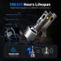 NOVSIGHT A500-T1 240W High Power 2pcs 50000 LM Car LED Headlights 6500K Cool White IP68 Waterproof