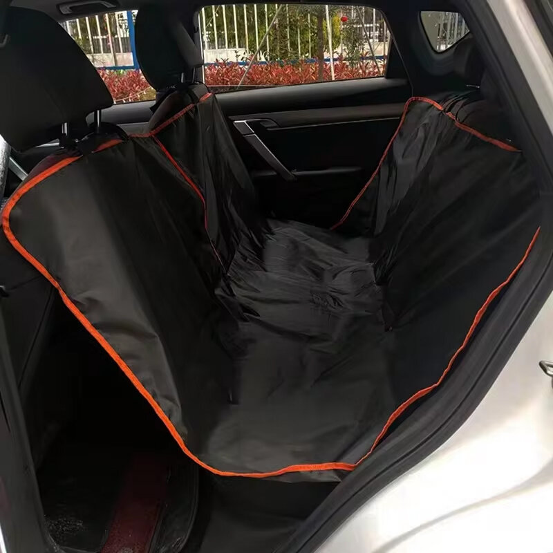 Car Seat Cover Pet Pad Foldable Waterproof Anti-Dirt with Zipper Dog Car Seat Cover for Back Sea Oxford Cloth Scratchproof Dog Hammock Pet Seat Cover Protector for Cars Trucks SUVs