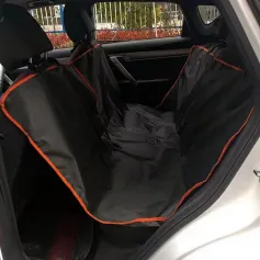 Car Seat Cover Pet Pad Foldable Waterproof Anti-Dirt with Zipper Dog Car Seat Cover for Back Sea Oxford Cloth Scratchproof Dog Hammock Pet Seat Cover Protector for Cars Trucks SUVs