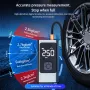 Cordless Car Air Pump Portable 90W Electric Car Tire Inflator Real-time Monitoring Air Inflation Machine with Dual Digital Display