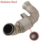 Slip On Motorcycle Exhaust Middle Link Pipe Stainless Steel Heat Resistant Finish Replacement For DUKE 790 2018-2022