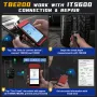 Autel MaxiTPMS TBE200E Tire Tread Laser Detector Brake Disc Wear Thickness Diagnostic Instrument Tool Compatible With ITS600