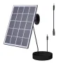 10W Solar Panel Charger Waterproof Solar Panel for Ring Camera 360° Adjustable Wall Mount for Ring Stick Up Cam/Spotlight Cam