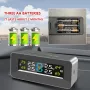 Lastik basınç monitörü TPMS Lastik Basınç İzleme Sistemi Araba Lastik Basınç İzleme Sistemi Ekran Harici Sensör Lastik Sıcaklığı