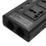 200W 12V To 220V DC/AC Car Power Inverter with 4 USB 2 Universal Socket Independent Switch Voltage Digital Display