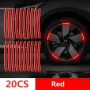 Car Wheel Hub Reflective Stripes Door Handle Safety Warning Sticker Car Warning Tape Automobile Sticker for Car Motorcycle Bike