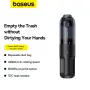 Baseus AP01 2-in-1 Car Wireless Vacuum Cleaner 5000Pa Portable Cleaner Large Disposable Dust Bag Handheld Cleaner for Car Home Pet