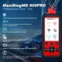 Autel MaxiDiag MD808Pro OBD2 Car Diagnostic Scanner Automotive Code Reader OBDII Full System Diagnosis 7 Services