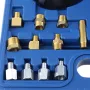Oil Pressure Meter Test Tool Set Tester Gauge Diesel Petrol Car Garage Accessory
