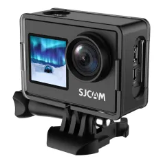 Câmera de ação de tela dupla SJCAM SJ4000 4K 30 FPS WIFI subaquática à prova d'água 170 ° Câmera esportiva DV Sport