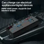 Araba İnvertörü ve Şarj Cihazı 12V ila 110V/220V Güç Dönüştürücü Dijital Ekranlı Araba İnvertörü Şarj Cihazı 12V24V ila 110V220V Güç Dönüştürücü Type-C Cep Telefonu Hızlı Şarj