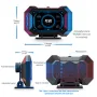 P25 Auto HUD Head-up Display LCD OBD Multifunctionele hellingmeter Geeft de snelheid van de auto, watertemperatuur en brandstofverbruik weer