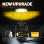 NOVSIGHT A500-WL13-3 3500LM Motorcycle LED Spot Light 45W Motorcycle Headlamp White Light