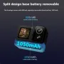 SJCAM SJ20 Versione a Batteria Estesa 4K HD Doppia Lente Action Camera Visione Notturna Telecamera Sportiva Panoramica Anti-Vibrazione Registratore per Moto da Esterno