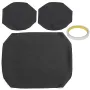 Golf Cart Seat Cover Cuhison Mat Breathable Protector Microfiber Leather for Yamaha G-11 G-22 G11 G22