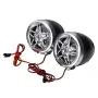 Motosiklet Gidon Amfisi Radyo Stereo Alarm Hoparlör MP3 FM Çalar bluetooth Fonksiyonu ile