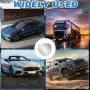 2Pcs Car Side Mirror Blindspot Adjustabe Angle Removable Wide Angle Convex RearView Mirror for Enhanced Safety Universal for Cars Suvs