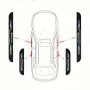 4pcs Car Anti Scratch Door Sill Protector Sticker Strip Car Threshold Protection Bumper Film Sticker for Car SUV Pickup Truck