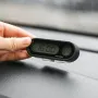 Mini Electronic Car Clock Watch Dashboard Clock Night Light Temperature LCD Backlight Digital Display Time Watch Auto Dashboard Clocks Luminous Thermometer