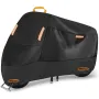 210D Motorcycle Cover Rainproof Sunscreen Anti-UV Motorbike Cover Thickened Oxford Cloth Dust Cover Built-In Anti-Theft Buckle