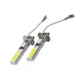 H1/H3 Pair Car LED Fog Lights 10W Front Fog Lights COB Chip Fog 6000K LED Headlight Light Bulb Super White for Fog Driving Light Daytime Running Light