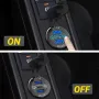 12V-24V 60W Triple USB Car Charger Socket PD3.0 & Dual QC3.0 with Touch Switch Fast Charge Adapter Bus Trailer Boats