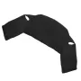 Front Windshield Half Cover Screen Out Blind Window Wrap Frost Black For Van