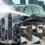 High Pressure Spray Guns Garden Hose Nozzle Sprinkler Tool Gun Foam Washing Throwing Hose Spray Water Foam Watering