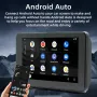 Universal 7 inch Dash Cam Car DVR Multimedia Video Player Wireless Carplay & Android Auto Driving Recorder Touch Screen BT