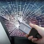 Baseus 3 in 1 Car Safety Hammer U-shaped Emergency Auto Escape Seat Belt Cutter Window Class Break with SOS LED Lamp