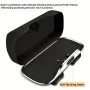 Multifunctional Car Glasses Storage Box Sunglasses Case Car Sun Visor Glasses Clip Box