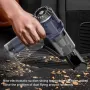 Wireless Handheld Car Vacuum Cleaner With Window Breaking Hammer Portable Home Desktop Dust Remover Power Tool