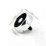 5V USB Air Outlet Car Fan 3 Speed Adjustment Cooling Colorful Light 360° Rotation Multi-function Mini Cooler