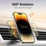 UGREEN Magnetic Car Phone Holder Wireless Charger Stand for Magsafe Car Charger LED Light for iPhone 16 15 14 Pro Max Charging