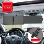 Car Sunshade Extender Polarized Sun Visor for Car Interior Sun Protection Extender Anti-Glare Visor for Left Hand Drive Driver's Seat