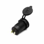 Dual USB QC3.0 Fast Charging + PD Port 65W High Power 2 Ports Car Charger with Blue LED Light for iPhone Samsung