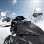 Motorcycle Heated Handlebars 5+1 Gear Adjustable With Memory Function Electric Heating Handle With Switch Waterproof